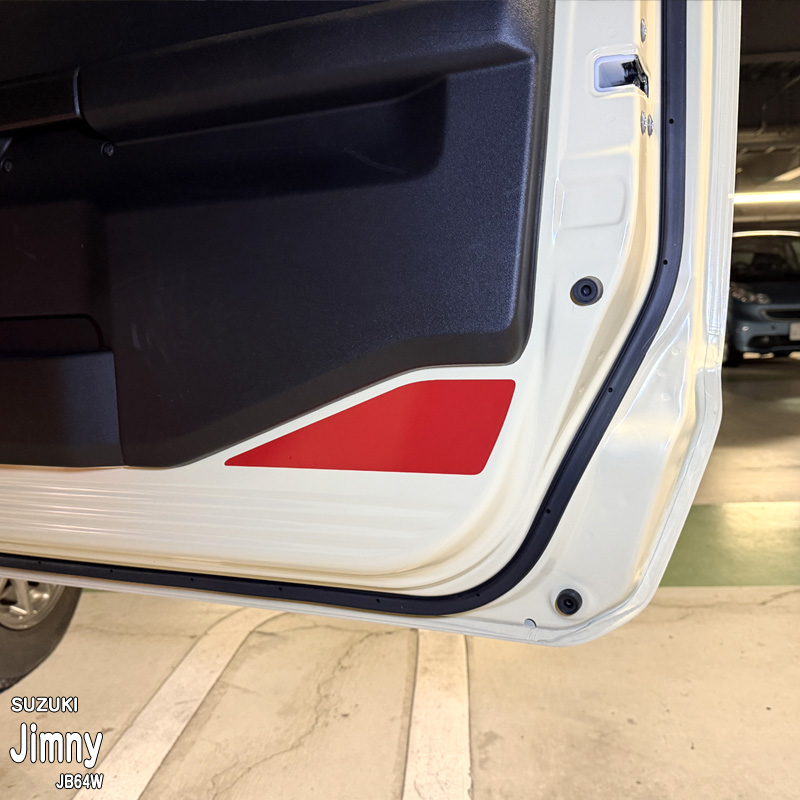 ジムニー JB64W リフレクターステッカー 施工イメージ